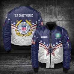 US Coast Guard, E 3 Red - Bomber Jacket