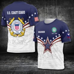 US Coast Guard, E 3 White - T-Shirt