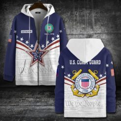 US Coast Guard, Semper Paratus - Zip Hoodie