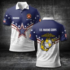 US Marine Corps, E 9 Marines Sergeant Major - Polo Shirt