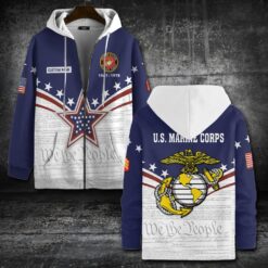 US Marine Corps, Semper Fidelis - Zip Hoodie