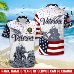 US Army, O 3 Army Captain - Hawaii Shirt