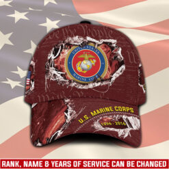 US Marine Corps, Proud Veteran - Classic Cap