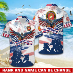 US Marine Corps, Once A Marine, Always A Marine - Hawaii Shirt