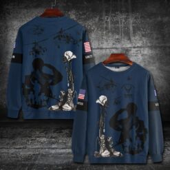 US Air Force , Land Of The Free, Because Of The Brave - Sweatshirt