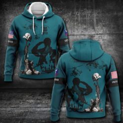 US Coast Guard, E 4 Red - Hoodie