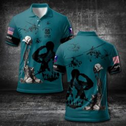 US Coast Guard, E 6 Gold - Polo Shirt