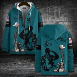 US Coast Guard, E 5 Red - Zip Hoodie