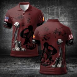 US Marine Corps, E 8 Marines Master Sergeant - Polo Shirt