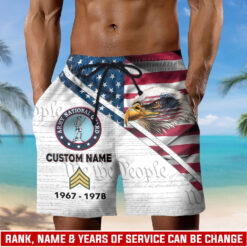 Army National Guard, E 4 Army Corporal - Men's Shorts