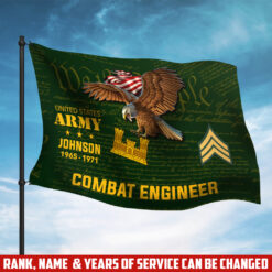 Army Branch, E 6 Army Staff Sergeant - Flying Flag 5×8 Feet(152×244 Cm)