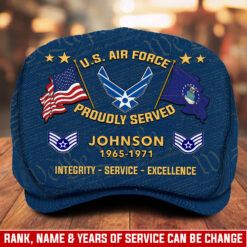 US Air Force , E 5 Air Force Staff Sergeant - Jeff Cap