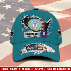 US Coast Guard, E 6 Gold - Classic Cap