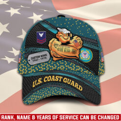 US Coast Guard, E 9 Gold - Classic Cap