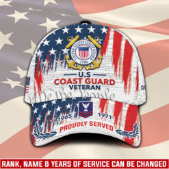 US Coast Guard, E 7 Red - Classic Cap