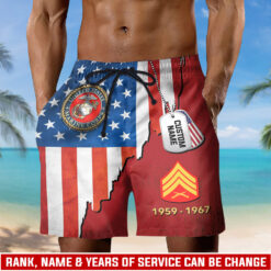 US Marine Corps, E 6 Marines Staff Sergeant - Men's Shorts
