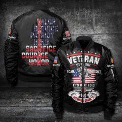 US Marine Corps, E 8 Marines First Sergeant - Bomber Jacket