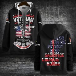 US Navy, Duty, Honor, Country - Zip Hoodie