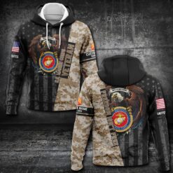 US Marine Corps, O 2 Marines First Lieutenant - Hoodie