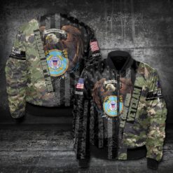 US Coast Guard, E 5 Gold - Bomber Jacket