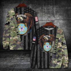 US Coast Guard, E 3 Red - Sweatshirt