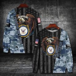 US Navy, E 5 Gold - Sweatshirt