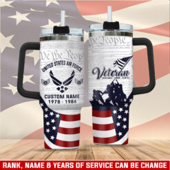 US Air Force , O 4 Air Force Major - Stainless Steel Tumbler 40oz