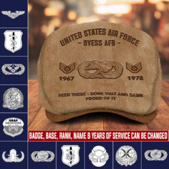 Air Force Badge, E 9 Air Force Chief Master Sergeant - Jeff Cap