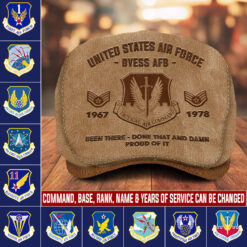 Air Force Command, E 7 Air Force First Sergeant - Jeff Cap