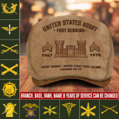 Army Branch, O 2 Army First Lieutenant - Jeff Cap