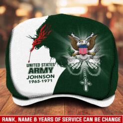US Army, E 8 Army Master Sergeant - Jeff Cap