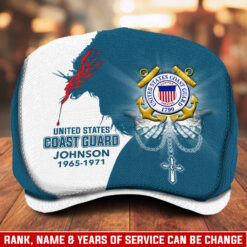 US Coast Guard, E 2 White - Jeff Cap