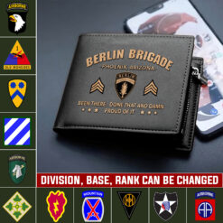 Army Division, This We’ll Defend - Man Wallet