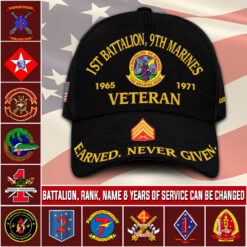 Marines Battalions, E 5 Marines Sergeant - Classic Cap