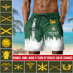Army Branch, Thank a Veteran - Men's Shorts