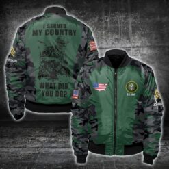 US Army, E 8 Army Master Sergeant - Bomber Jacket