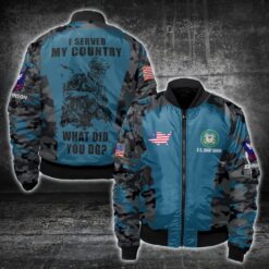 US Coast Guard, E 7 Gold - Bomber Jacket