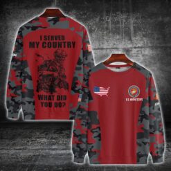US Marine Corps, Land Of The Free, Because Of The Brave - Sweatshirt