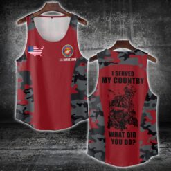 US Marine Corps, E 6 Marines Staff Sergeant - Tank-Top