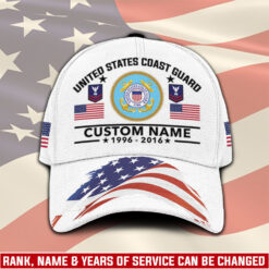 US Coast Guard, E 6 Gold - Classic Cap