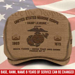 US Marine Corps, E 9 Marines Sergeant Major - Jeff Cap