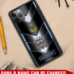 US Navy, E 7 Red - Soft Phone Case