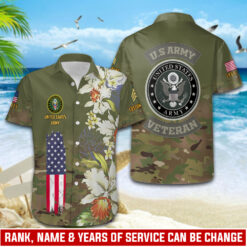 US Army, Served With Pride - Hawaii Shirt
