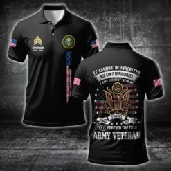 US Army, Proud Veteran - Polo Shirt