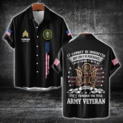 US Army, E 6 Army Staff Sergeant - Short Sleeve Button Shirt
