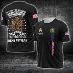 US Army, E 7 Army Master Specialist - T-Shirt