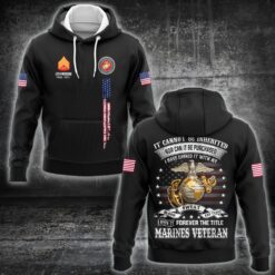 US Marine Corps, E 9 Marines Master Gunnery Sergeant - Hoodie