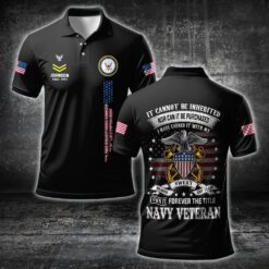 US Navy, E 3 Blue - Polo Shirt