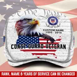 US Coast Guard, E 3 Red - Jeff Cap