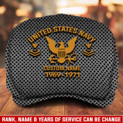 US Navy, E 9 Gold - Jeff Cap